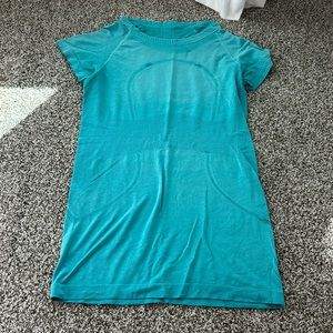 Teal Short Sleeve Lululemon Swiftly Tech